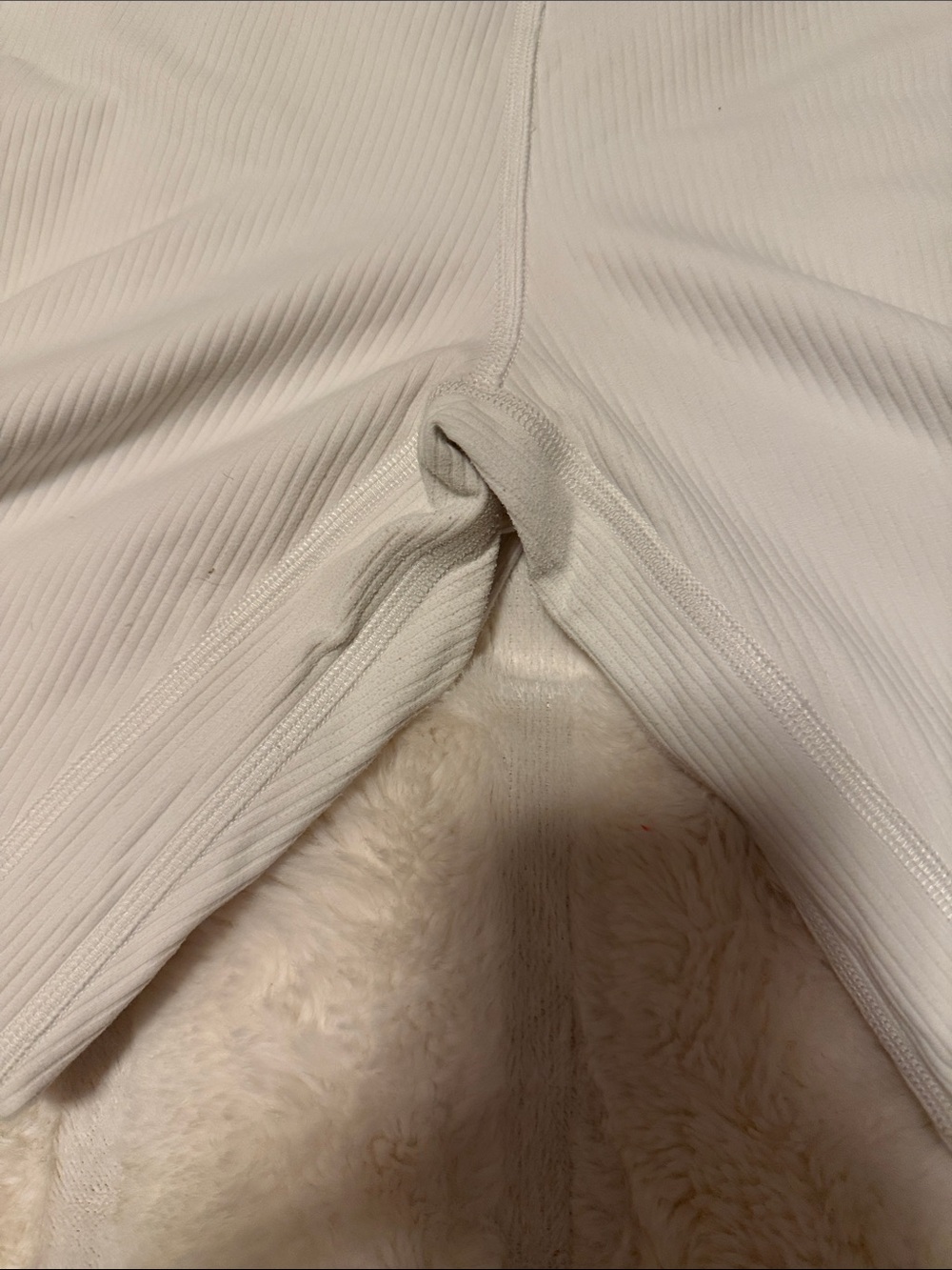 lululemon athletica White High-Rise Ribbed Leggings-25” - Picture 5 of 5